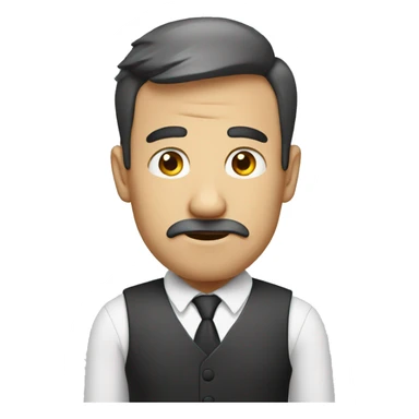 Önder is in stress sticker