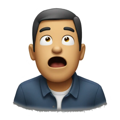 Man burping  sticker