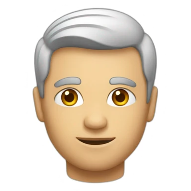 Homme en colère bras croisé  sticker