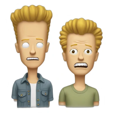 Beavis and Butthead sticker