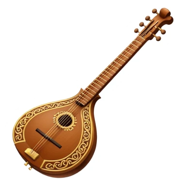 Veena musical instrument  sticker