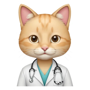 Cat Doctor sticker