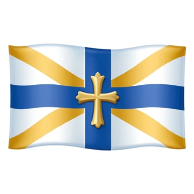 reformed anglican flag sticker