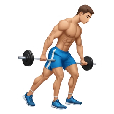 side-view tricep-pushdown sticker