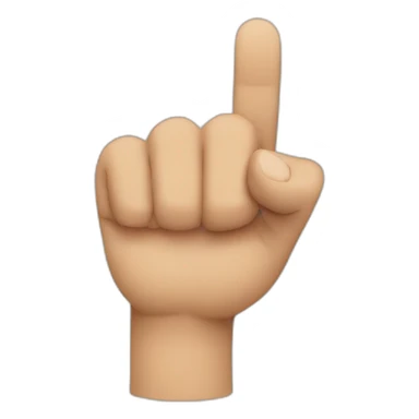 finger pointing at viewer sticker