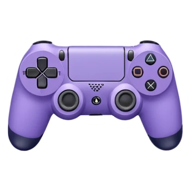 Aesthetic CD ps4 game box in lavender color sticker