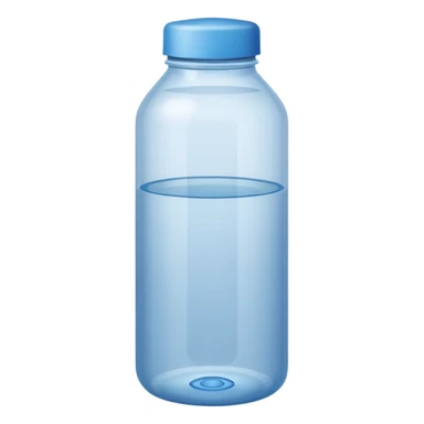 Plastic Water bottle sticker