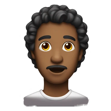 drama loving person sticker