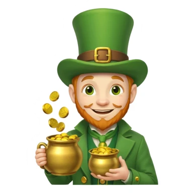 Leprechaun sticker