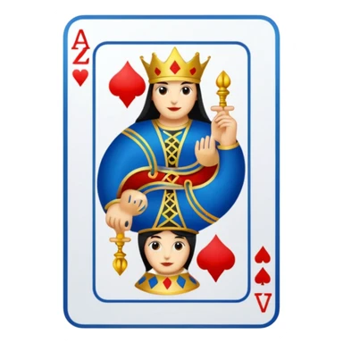 playing card sticker