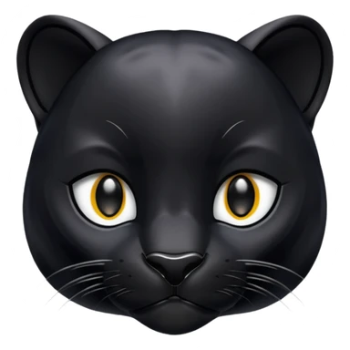 Black phanter smalo animal sticker