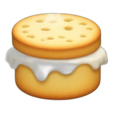 hot steaming buttermilk biscuit sticker