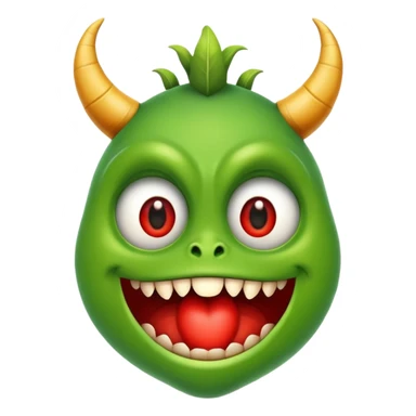 Un monstre qui donne conseil à un humain  sticker