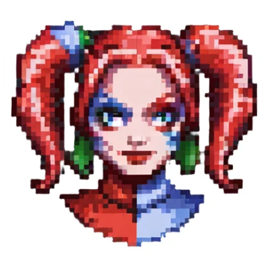 Harley Quinn from DC Comics sticker