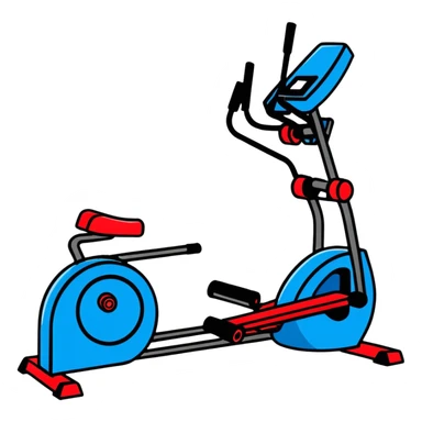 Clean blue mouthpiece for VO2 max testing, fitness laboratory equipment sticker