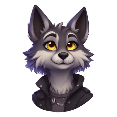 Edgy modern anthro furry by Falvie, LiLaiRa, griffsnuff, AngieWolf sticker
