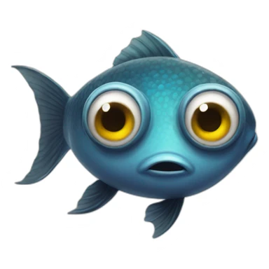 three eyed fish sticker