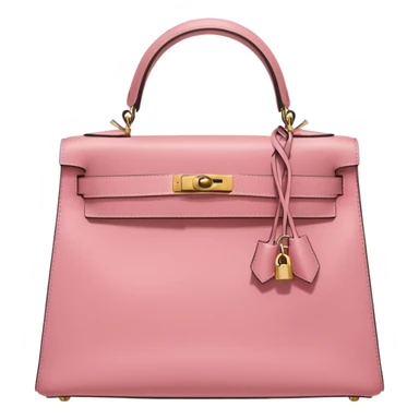 hermes kelly bag rose pink sticker