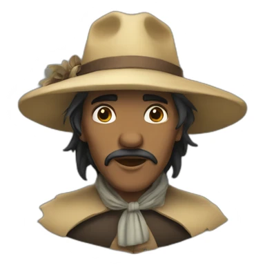 chapéu-bruxa sticker