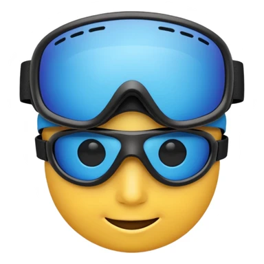 ski goggles sticker
