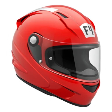 f1 helmet from side sticker