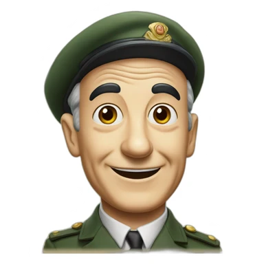 Louis de Funès sticker