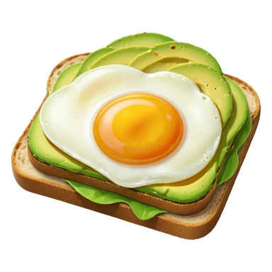 Avocado toast  sticker