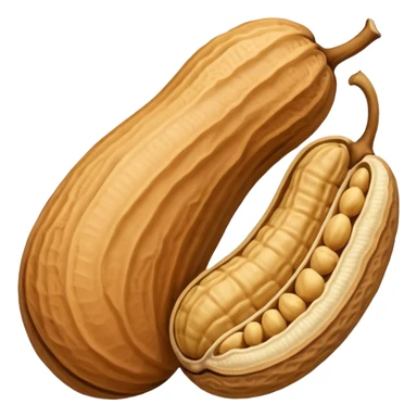 a Peanut with detail (no face) sticker