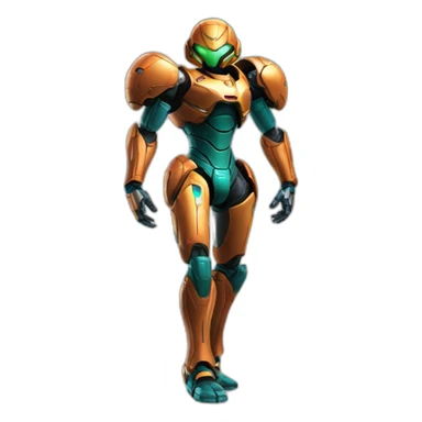 Samus shaking sticker