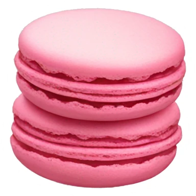 pink macarons sticker