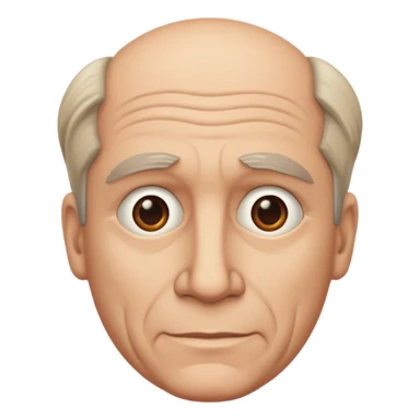 stone bust of Werner Sombart sticker