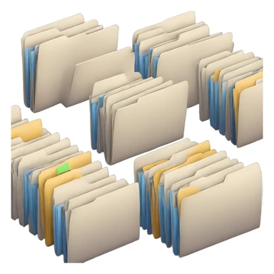 folders and files sticker