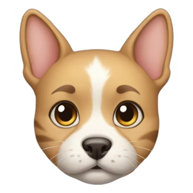 Cat dog cute sticker