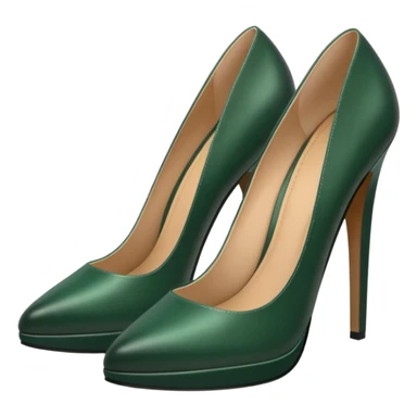 dark green pumps sticker