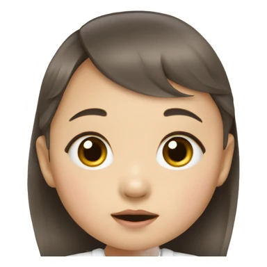 korean baby sisters sticker