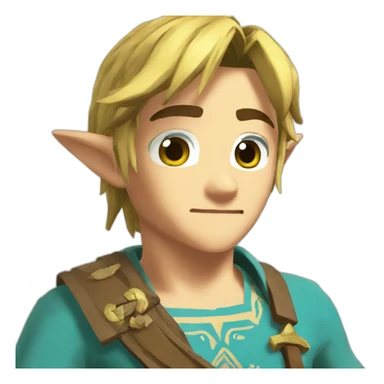 Link breath of the wild sticker