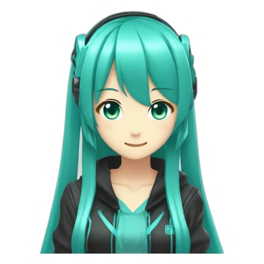 Miku hatsune sticker