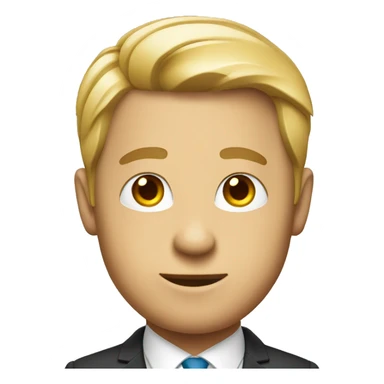 businessman in a suit  sticker