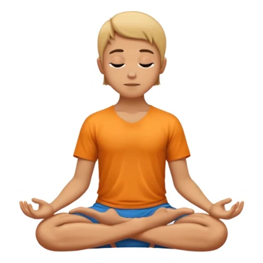 meditation sticker