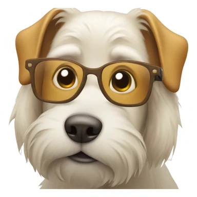 Dog in vacation  sticker