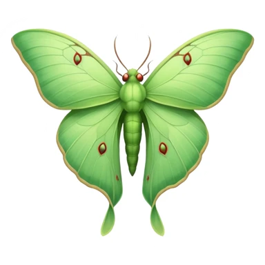 Luna moth  sticker