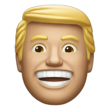 Trump at mc do  sticker