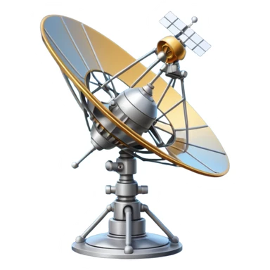 satellite system sticker