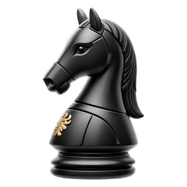 Chinese chess piece, knight piece sticker