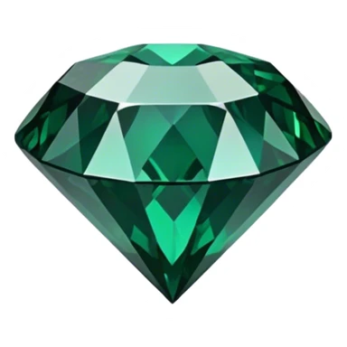 dark emerald color diamond sticker