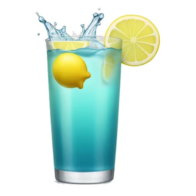 limonade WHITH WATER sticker