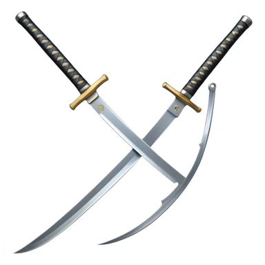 anime katana sticker