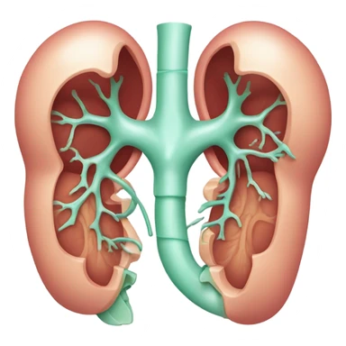 Anatomic kidney sticker