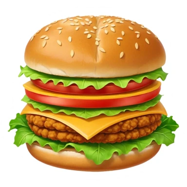 a friend chicken sandwich  sticker