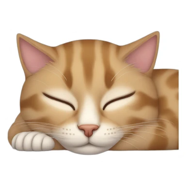 cat sleep karen sticker